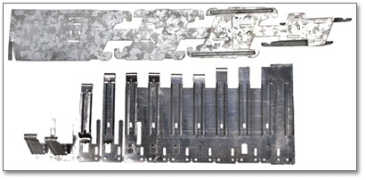 Stamping parts for hardware products